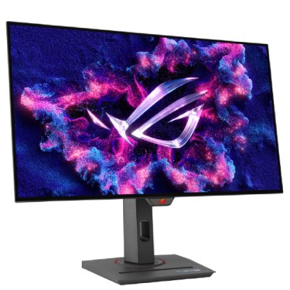 Gaming monitor 26.5" ASUS ROG Swift XG27AQDMG, QHD, OLED, 240Hz, 0.03ms, 1300cd/m2, G-Sync, FreeSync, pivot, crni