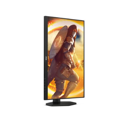 Gaming monitor 27" AOC 27G4X, FHD, IPS, 180Hz, 1ms, 300cd/m2, G-Sync, pivot, zvučnici, crni
