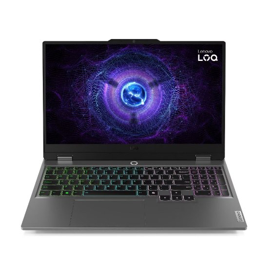 Laptop LENOVO LOQ 83DV017FSC / Core i7 13650HX, 24GB, 1TB SSD, nVidia GeForce RTX 4050, 15.6" FHD 144Hz IPS, bez OS, sivi