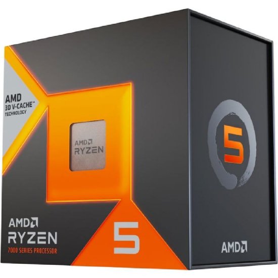 Procesor AMD Ryzen 5 7500X3D BOX, s. AM5, 4,5 GHz, 96 MB cache, 6 Core