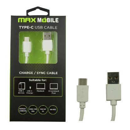 Kabel MAXMOBILE, USB-A (M) na USB-C (M), 2m, bijeli