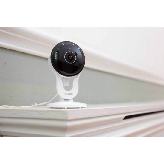 Mrežna nadzorna kamera D-LINK DCS-8300LHV2, FHD, Wi-Fi, noćno snimanje, unutarnja, bijela