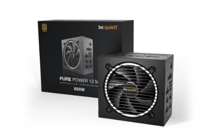 Napajanje 850W, BE QUIET Pure Power 12 M, 120mm vent., 80+ Gold, modularno