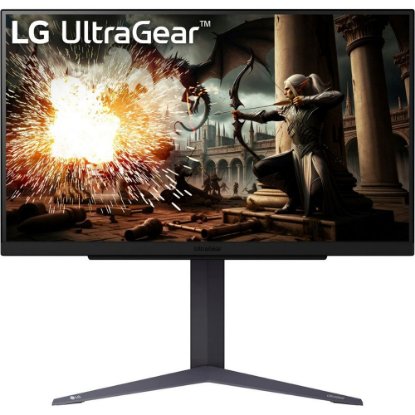 Gaming monitor 27" LG 27GS75Q-B.AEU, QHD, IPS, 200Hz, 1ms, 300cd/m2, G-Sync, FreeSync, pivot, crni