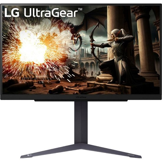 Gaming monitor 27" LG 27GS75Q-B.AEU, QHD, IPS, 200Hz, 1ms, 300cd/m2, G-Sync, FreeSync, pivot, crni