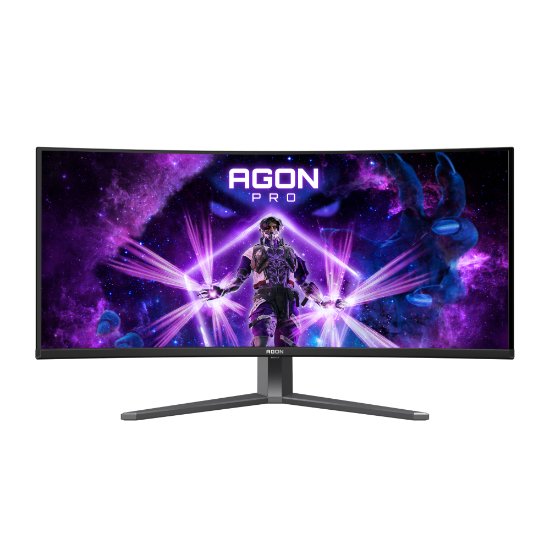 Gaming monitor 34" AOC Agon Pro AG346UCD, UWQHD, OLED, 175Hz, 1ms, 1000cd/m2, FreeSync, zakrivljeni, zvučnici, crni