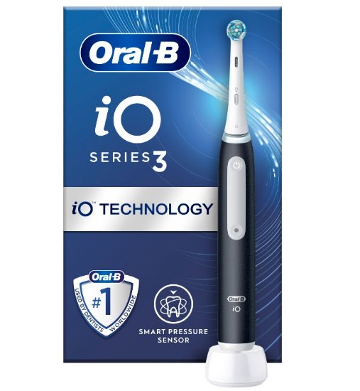 Električna četkica za zube ORAL-B iO3, Matt Black