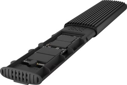 Eksterno kućište ICY BOX IB-1808MCT-CU31, NVMe SATA M.2, USB 3.2, crno