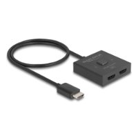 Razdjelnik DELOCK, HDMI 2-1 switch, dvosmjerni, 8K 60Hz