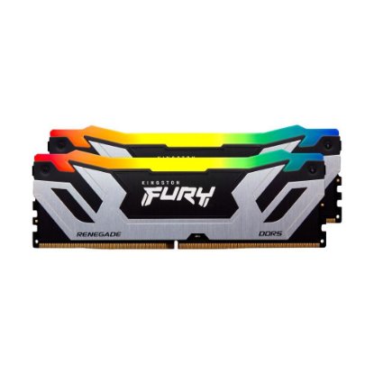 Memorija PC-67200, 48 GB, KINGSTON KF584CU40RSAK2-48 Fury Renegade, RGB, DDR5 8400 MHz 2x24GB