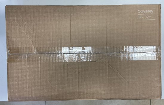 RABLJENI - Gaming monitor 32" SAMSUNG Odyssey G5 LS32CG552EUXEN, QHD, VA, 165Hz, 1ms, 300cd/m2, FreeSync, zakrivljeni, crni