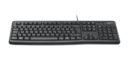 Tipkovnica LOGITECH K120, crna, USB, retail