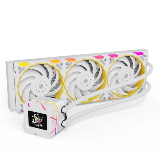 Vodeno hlađenje YESTON Zeus-XT 360, za Intel i AMD, bijelo