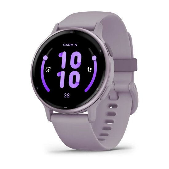 IZLOŽBENI - Pametni sat GARMIN Vivoactive 5, senzor otkucaja, GPS, ljubičasti/ljubičasti remen