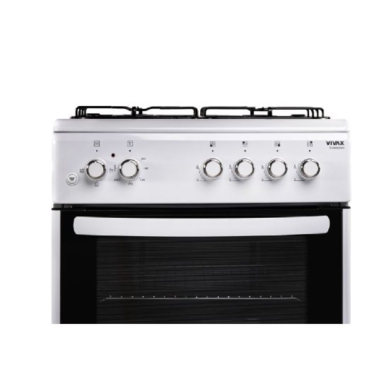 Plinski štednjak VIVAX HOME FC-40602IS WH, 4x plin, energetski razred A, bijeli