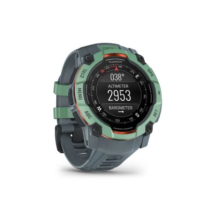 IZLOŽBENI - Pametni sat GARMIN Instinct 3 Amoled 50mm, GPS, HR, pametne obavijesti, zeleni