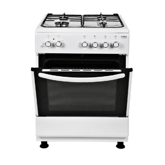 Plinski štednjak VIVAX HOME FC-40602IS WH, 4x plin, energetski razred A, bijeli