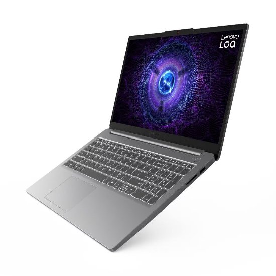 Laptop LENOVO LOQ 83LK00ECSC / Core i7 12650HX, 16GB, 1TB SSD, nVidia GeForce RTX 4050, 15.6" FHD 144Hz IPS, bez OS, sivi