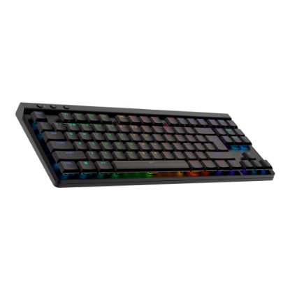 Tipkovnica LOGITECH Gaming G515 Lightspeed TKL, Tactile switch, RGB, mehanička, bežična, US Layout, USB, crna