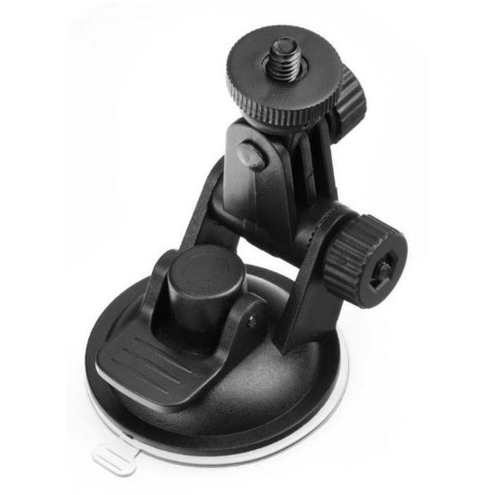 Dodatak za kamere CELLULARLINE, auto držač sa punjačem za SJCam, crni