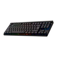 Tipkovnica LOGITECH Gaming G515 Lightspeed TKL, Tactile switch, RGB, mehanička, bežična, US Layout, USB, crna