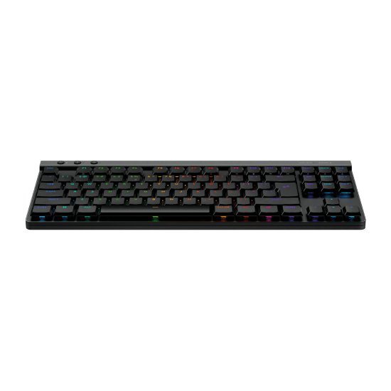Tipkovnica LOGITECH Gaming G515 Lightspeed TKL, Tactile switch, RGB, mehanička, bežična, US Layout, USB, crna