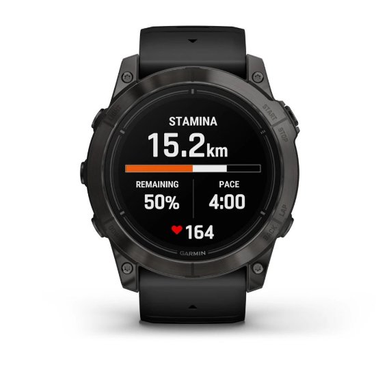 IZLOŽBENI - Pametni sat GARMIN Epix Pro Gen 2, 47mm, HR, GPS, multisport, sivo/crni