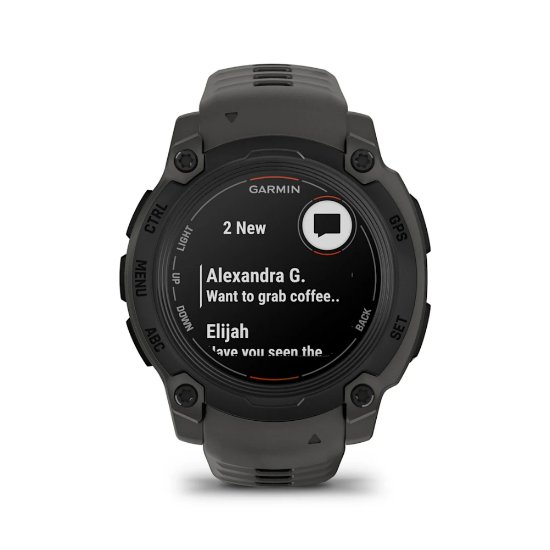 IZLOŽBENI - Pametni sat GARMIN Instinct E 40mm, GPS, HR, pametne obavijesti, crni