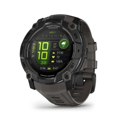 IZLOŽBENI - Pametni sat GARMIN Instinct 3 Amoled 50mm, GPS, HR, pametne obavijesti, crni
