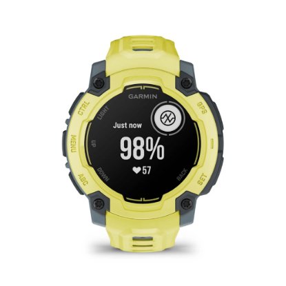 IZLOŽBENI - Pametni sat GARMIN Instinct E 45mm, GPS, HR, pametne obavijesti, žuto-zeleni