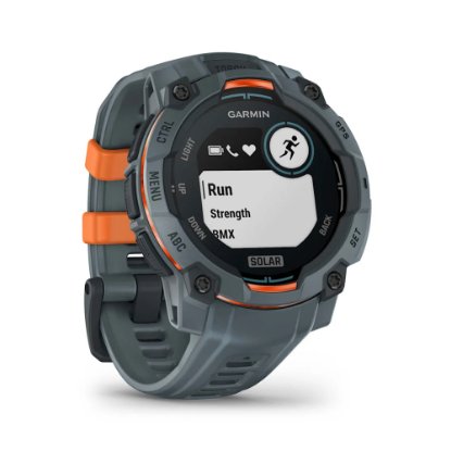 IZLOŽBENI - Pametni sat GARMIN Instinct 3 Solar 45mm, GPS, HR, pametne obavijesti, sivi