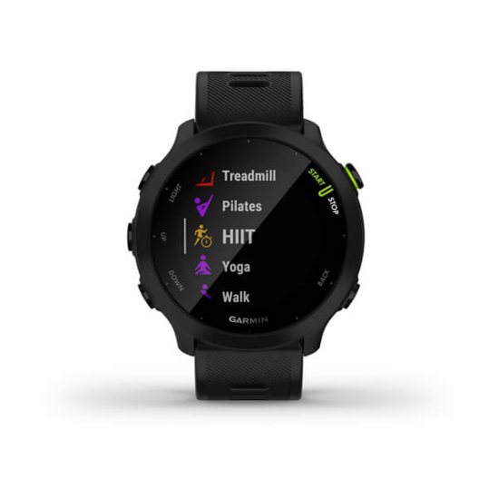IZLOŽBENI - Pametni sat GARMIN Forerunner 55, GPS, multisport, HRM, crni