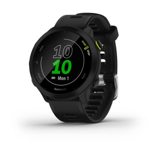 IZLOŽBENI - Pametni sat GARMIN Forerunner 55, GPS, multisport, HRM, crni