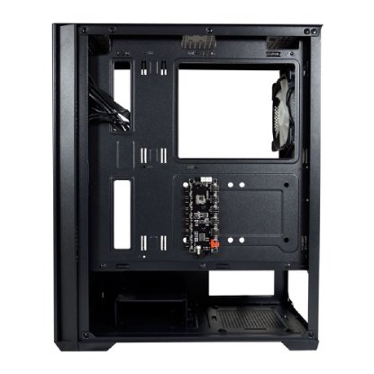 Kućište LC POWER LC-717B-ON Meshwork_L Dark, MIDI, ATX, window, crno, bez napajanja