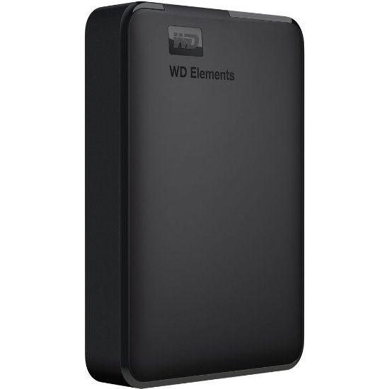 Tvrdi disk vanjski 4TB WESTERN DIGITAL Elements Portable, USB 3.0, 2.5", crni