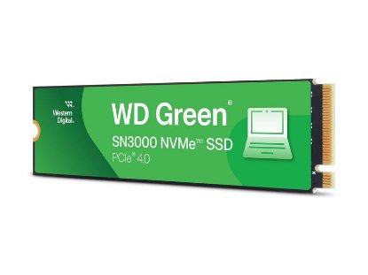 SSD 2TB WESTERN DIGITAL Green SN3000, WDS200T4G0E, M.2 NVMe, 5000/4200 MB/s