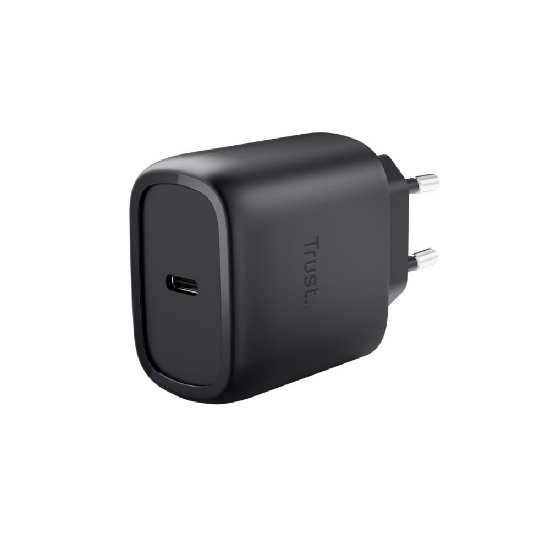 Kućni punjač TRUST Maxo, USB-C, 45W, GaN, crni