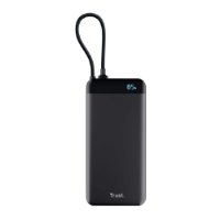 Mobilni USB punjač TRUST Fiera, 10000 mAh, crni