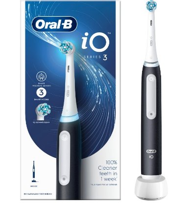 Električna četkica za zube ORAL-B iO3, Matt Black