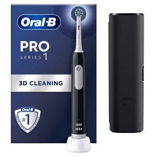 Električna četkica za zube ORAL-B PRO 1, putna torbica, crna