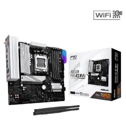 Matična ploča ASROCK B850M Pro RS WIFI, AMD B850, DDR5, mATX, s. AM5
