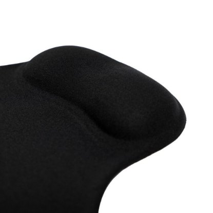 Podloga za miš OCTIO OMP01 ERGO, s osloncem za zapešće, crna