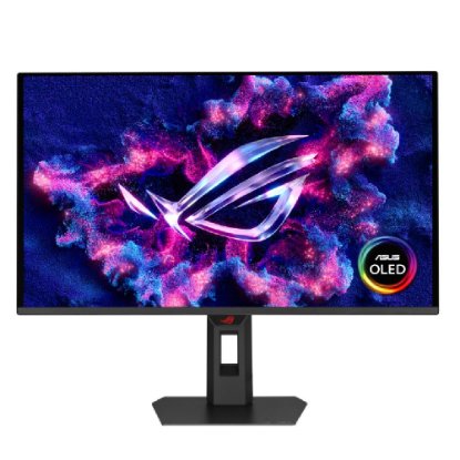 Gaming monitor 27" ASUS XG27AQDPG, QHD, OLED, 500Hz, 1ms, 300cd/m2, G-Sync, FreeSync, pivot, crni