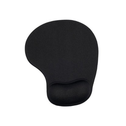 Podloga za miš OCTIO OMP01 ERGO, s osloncem za zapešće, crna