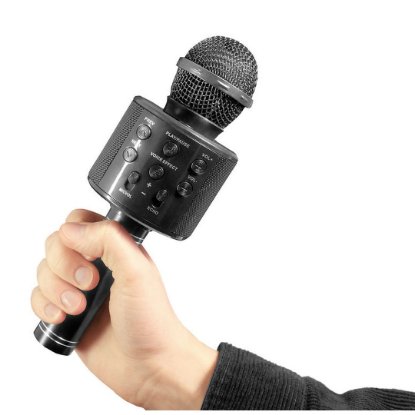 Mikrofon SATZUMA Karaoke Mic, crni