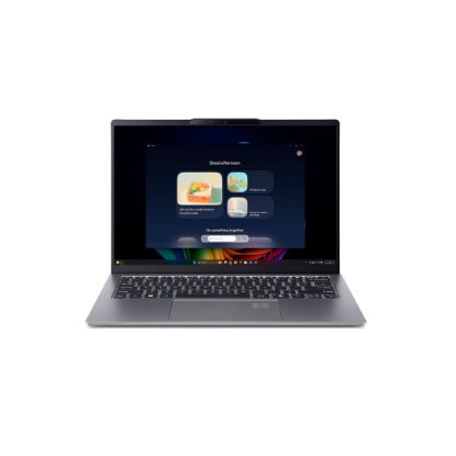 Laptop ACER Swift Go 14 AI OLED NX.JDAEX.005 / Ryzen AI 7 350, 32GB, 1TB SSD, AMD Radeon Graphics, 14" WUXGA OLED, Windows 11, srebrni