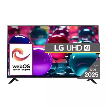 LED TV 55" LG 55UA73003LA, Smart TV, 4K UHD, DVB-T2/C/S2, USB, LAN, Wi-Fi, BT, crni - energetski razred F