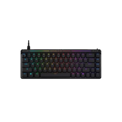 Tipkovnica ASUS ROG Falchion Ace HFX, RGB, mehanička, ROG HFX Magnetic, US Layout, crna