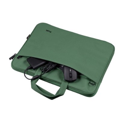 Torba za laptop TRUST Bologna Eco, Slim, 16", zelena
