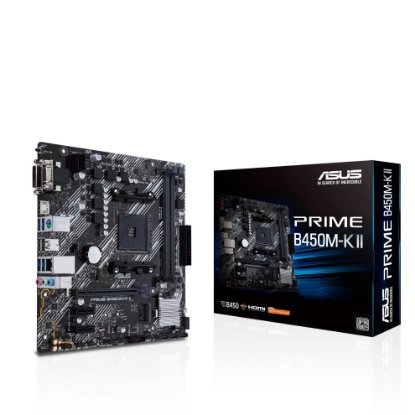 Matična ploča ASUS PRIME B450M-K II, AMD B450, mATX, s. AM4